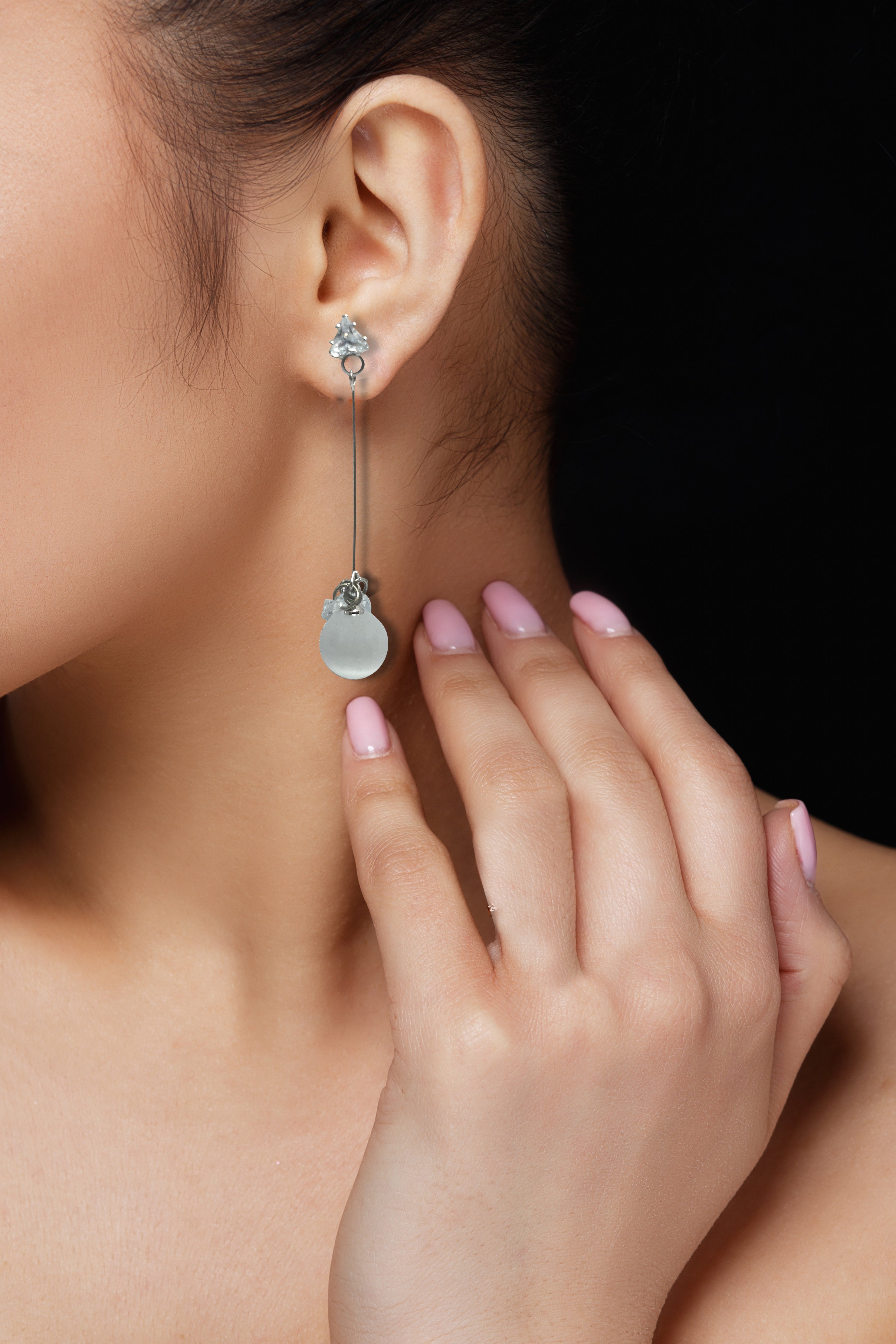 Frosted Earring
