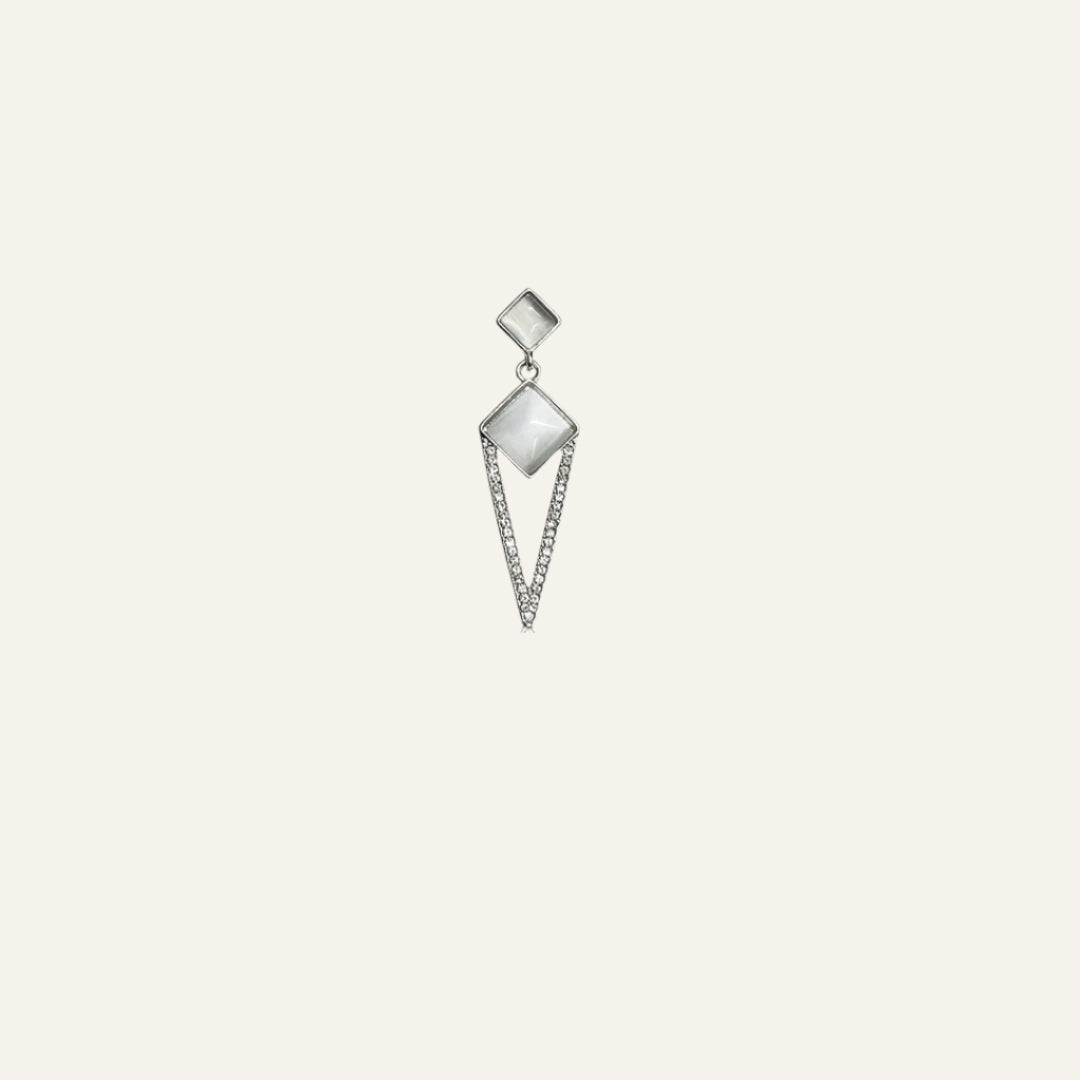 Lunar geometry Earring