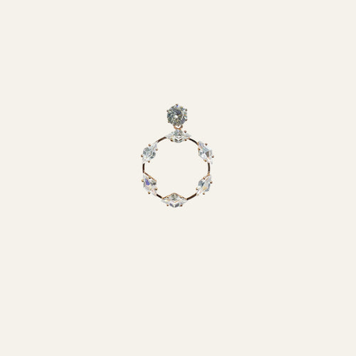 Crystel Halo  Earring