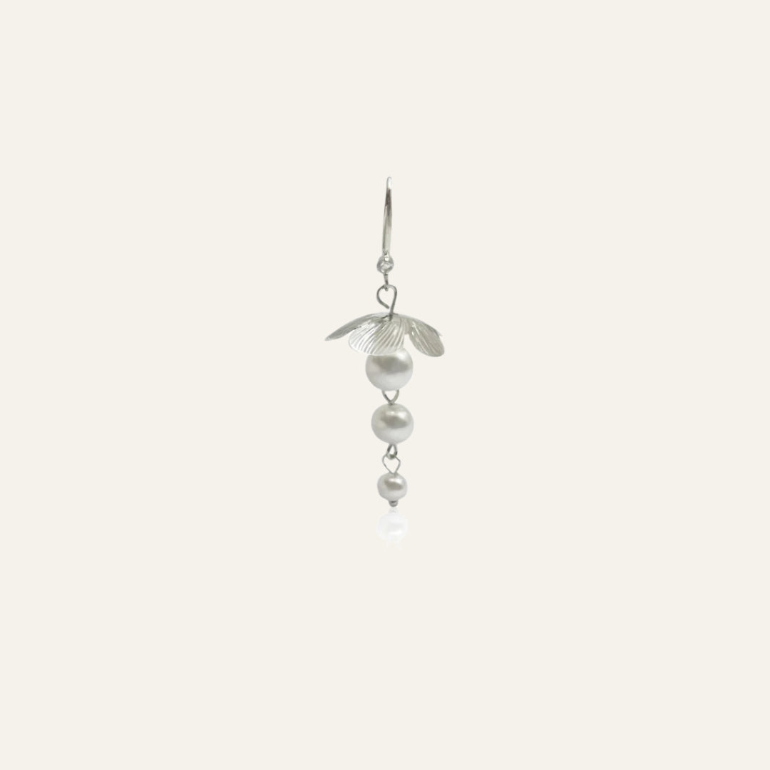 Cascade Pearl Drop Earring