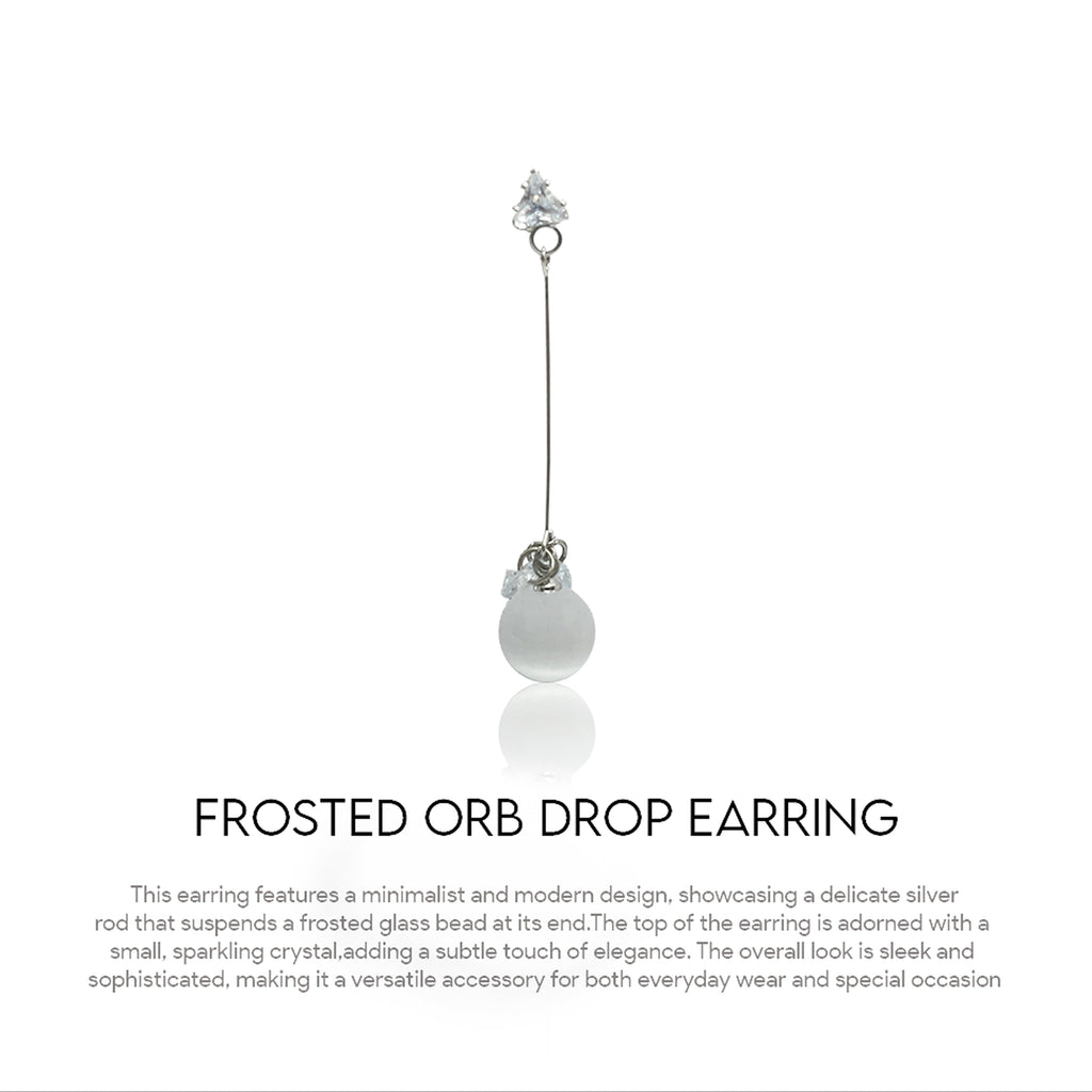 Frosted Earring