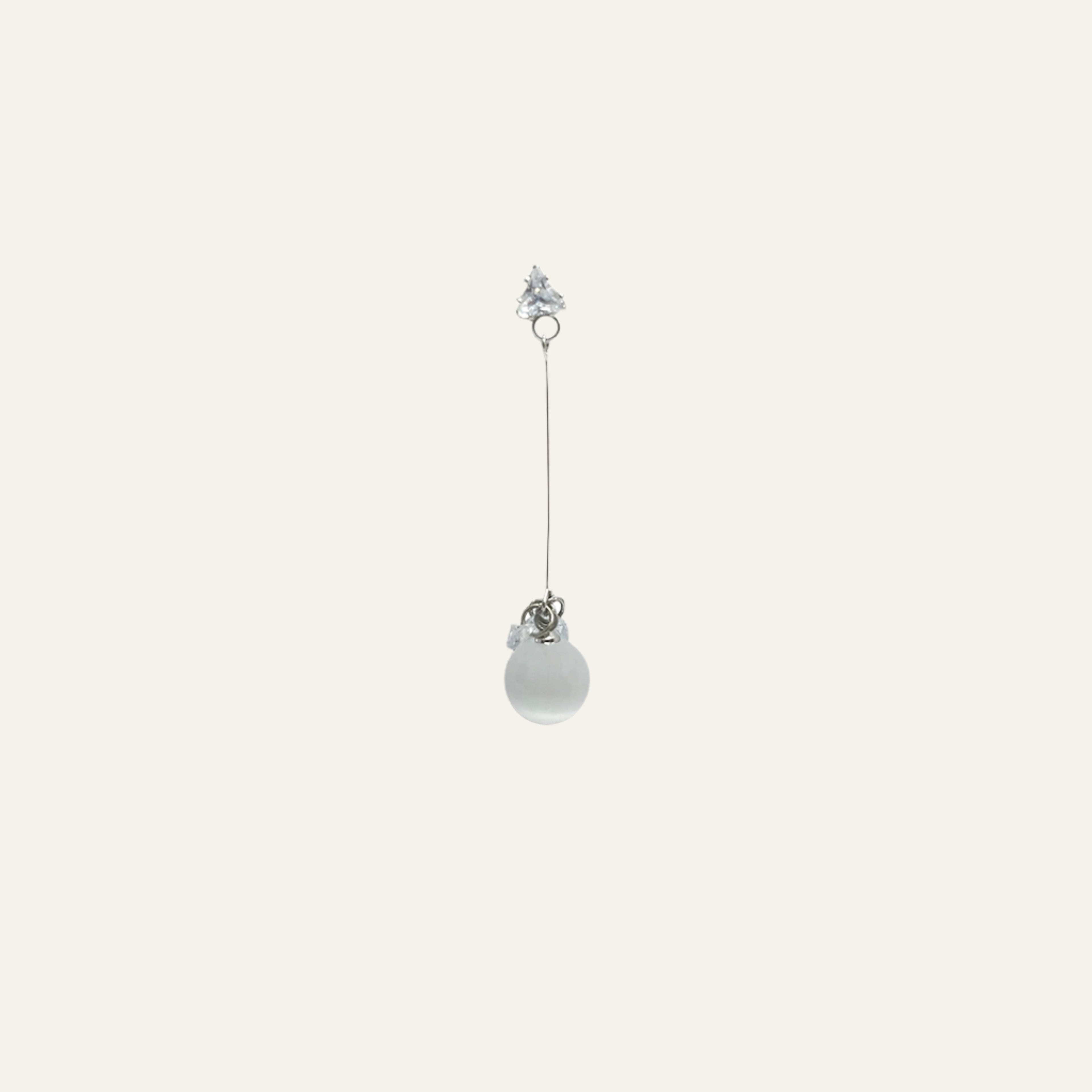Frosted Earring