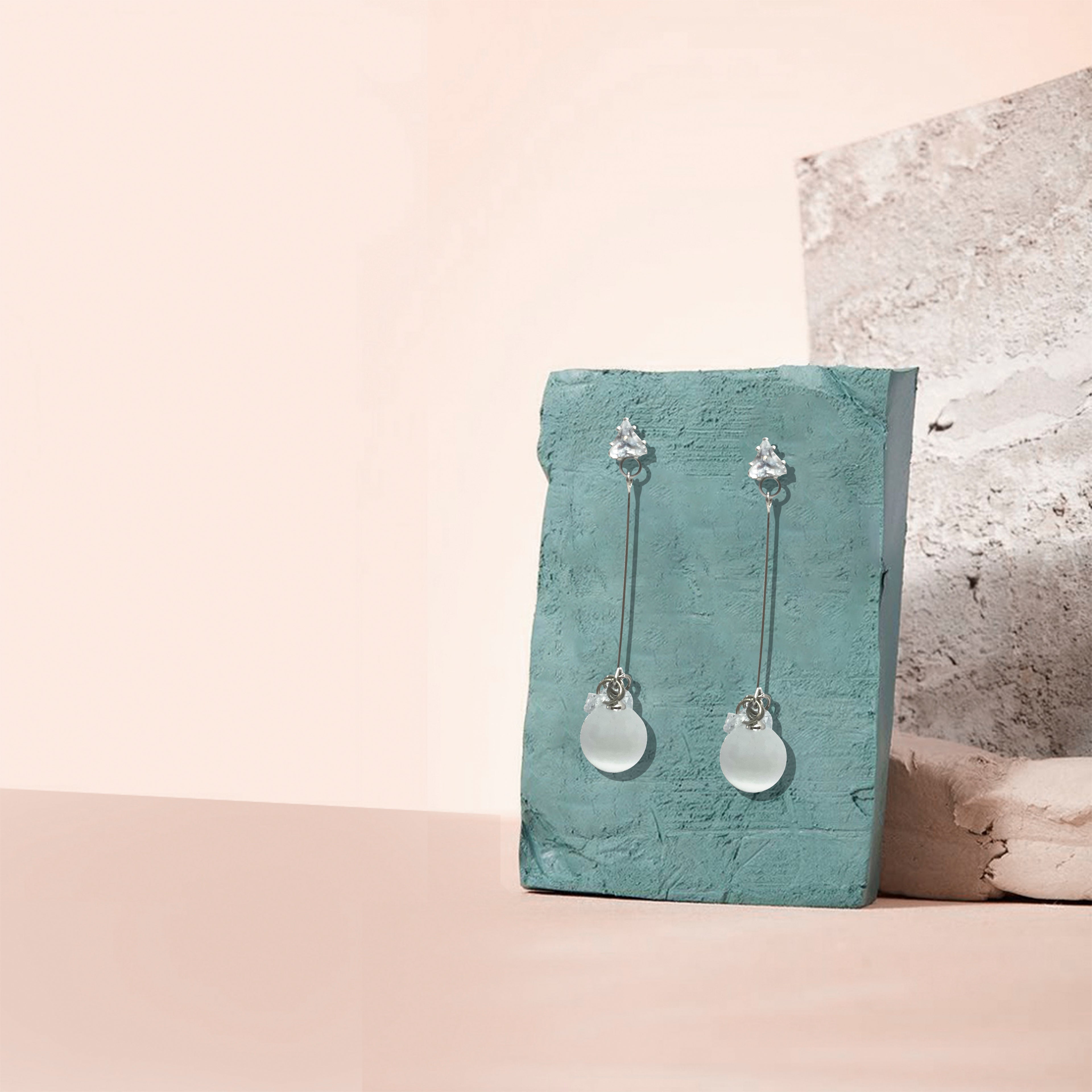 Frosted Earring
